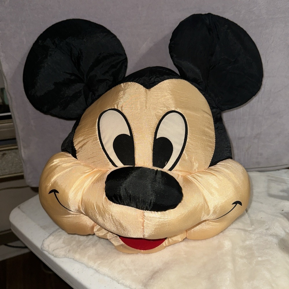 Vintage Disney Play By Play Mickey's Stuff for‎ Kids Pillow Plush – 20"